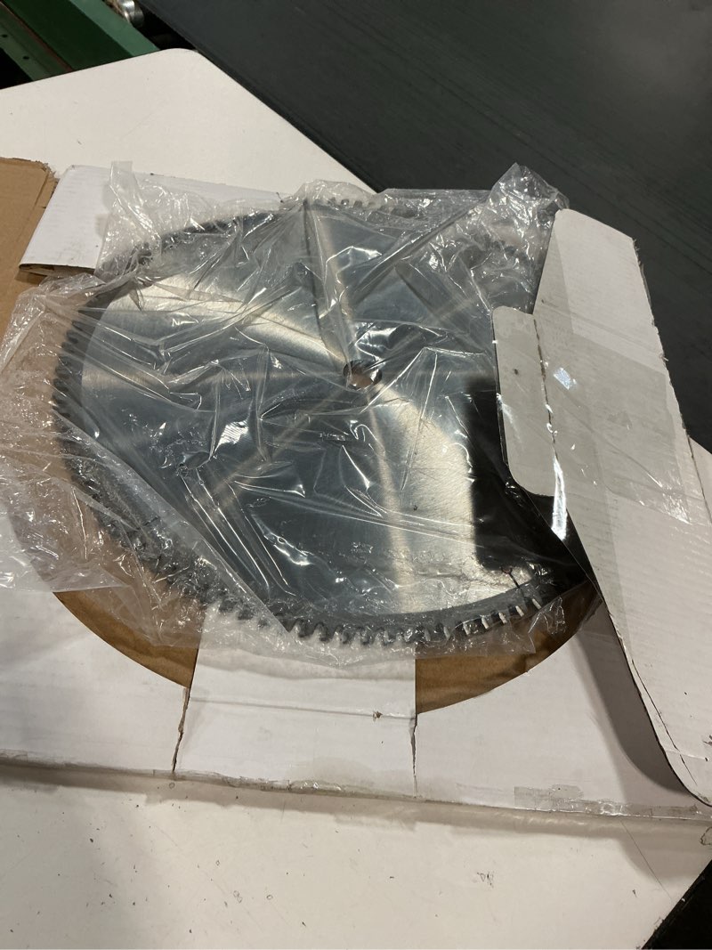 Condition photo showing Good Condition for Oshlun SBNF-150110 15-Inch 110 Tooth TCG Saw Blade with 1-Inch Arbor for Aluminum and Non Ferrous Metals 110 Tooth Non Ferrous