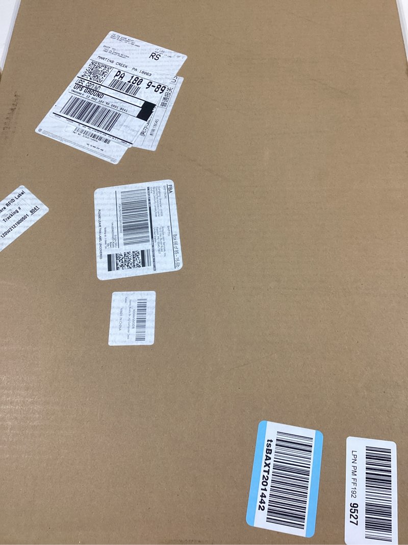 Condition photo showing Good Condition for Vantic 31.5" Folding Desk, Foldable TV Tray Table for Eating on Couch, Extra Large TV Dinner Trays, Portable Fold Computer Writing Desk Table for Home Office, Rustic Brown