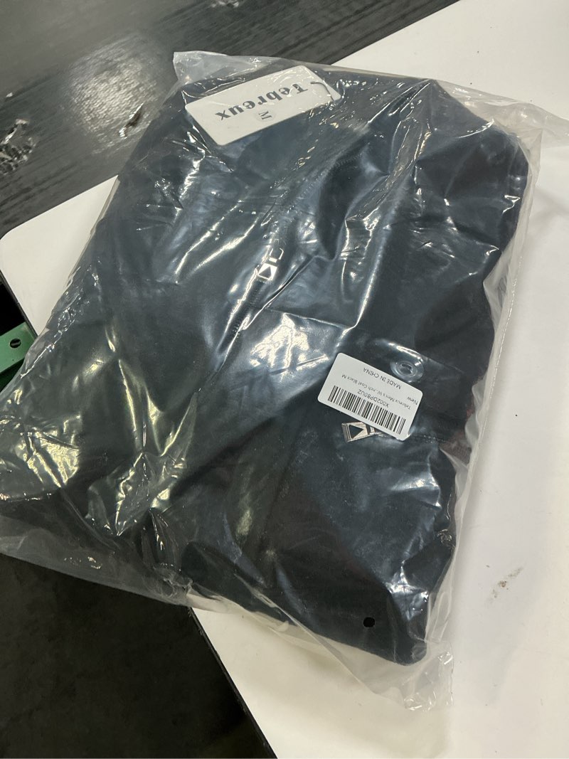 Condition photo showing New/Like New for Tebreux Men's Winter Pea Coat Slim Fit Single Breasted Short Wool Jacket Woolen Trench Coat,size medium 