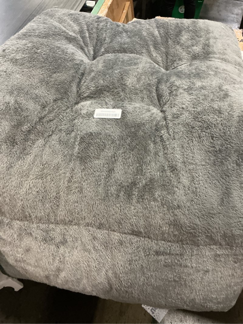 Condition photo showing As Is for nupida dog bed for crate for extra large dogs, machine washable xxl crate bed pet kennel pad with non-slip bottom, pet sleeping mat, 47x29 inch, dark gray dark grey 47.0"l x 29.0"w x 4.0"th