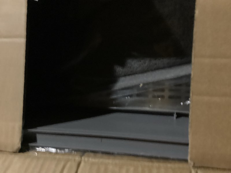 Condition photo showing Good Condition for stainless steel sifting litter box with lid, xl extra large sifting cat litter box for pine pellets & big cats,metal pellet sifter litter pan system for odor control,sifting box liners & scoop xl:23.6''×15.7''×10''