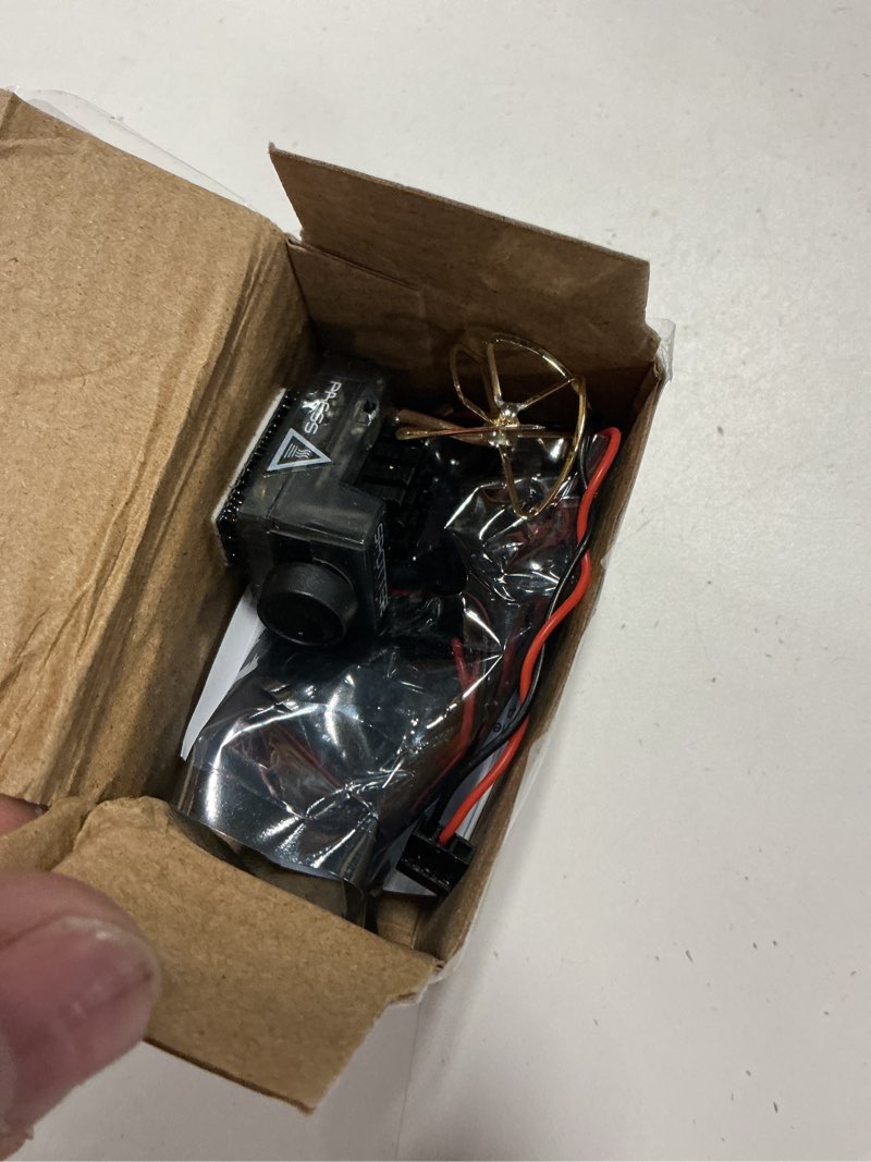 Condition photo showing Good Condition for runcam spotter v2 fpv camera and transmitter kit, 5.8g micro aio cam, osd, integrated mic, fov170 degree 700tvl, 40ch, 20mw-200mw adjustable