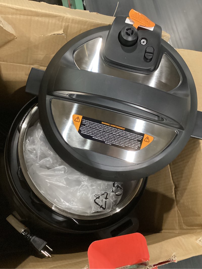 Condition photo showing Good Condition for Instant Pot Duo 7-in-1 Electric Pressure Cooker, Slow Cooker, Rice Cooker, Steamer, Sauté, Yogurt Maker, Warmer & Sterilizer, Includes App With Over 800 Recipes, Stainless Steel, 8 Quart
