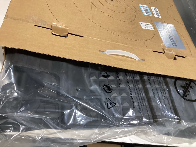 Condition photo showing Good Condition for 3w floor mats for chevrolet chevy colorado/gmc canyon crew cab 2023-2025 2026, all weather tpe custom fit floor mats for cars, 1st and 2nd row car floor mats, black chevy colorado 2023-2026 floor mats