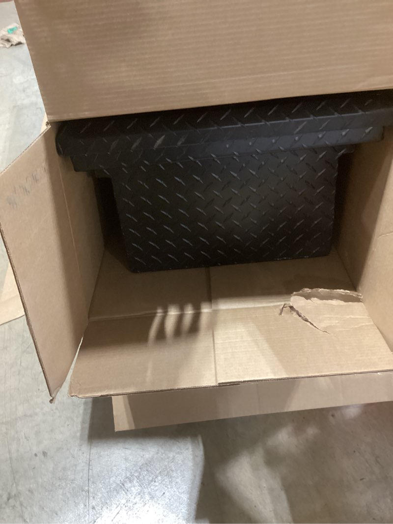 Condition photo showing Good Condition for UWS EC10473 69-Inch Matte Black Heavy-Wall Aluminum Truck Tool Box with Low Profile, RigidCore Lid