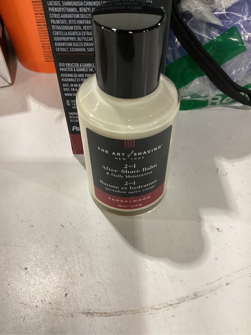 Condition photo showing New/Like New for the art of shaving after-shave balm sandalwood 3.3 fl oz (pack of 1)