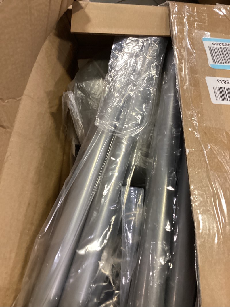 Condition photo showing New/Like New for SENZHIYI Indoor Telescoping Flag Pole with Base 6FT-8FT,Aluminum Commercial Indoor Flagpole with Silver Ball Top Finial,Heavy Duty Indoor Flag Pole Kit for Office School City Hall?Silver?1Pack 6-8ft 1Pack Silver