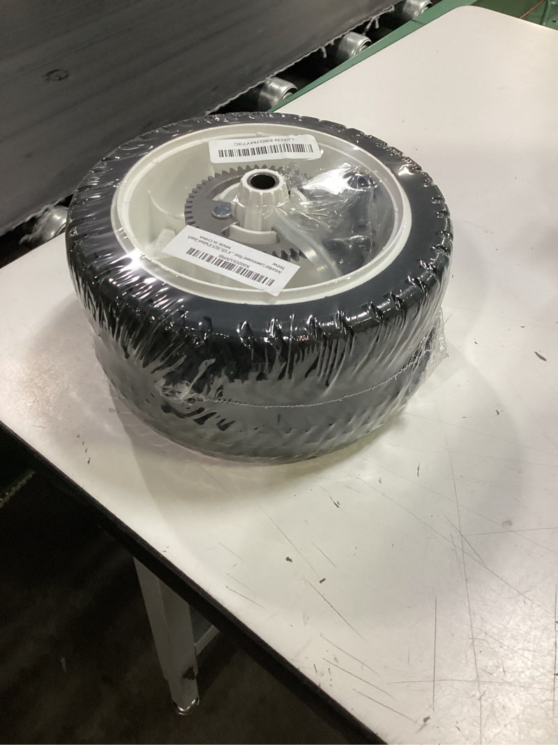 Condition photo showing New/Like New for 105-3036 wheel gear assembly replaces for toro 105-3036 105-3024 105-3025 for toro 22" lawn mower rear wheel 8 inch, 2 pack, 20017 20041 20066 20068 20073 recycler self-propelled push mower 8-inch 105-3036