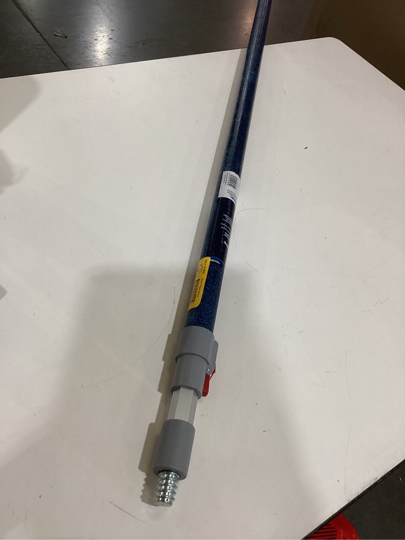 Condition photo showing As Is for project source 4-ft to 8-ft telescoping fiberglass extension pole