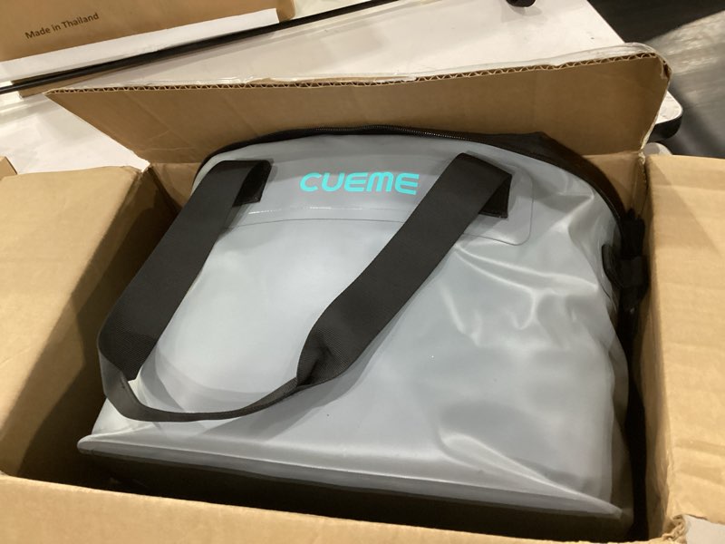 Condition photo showing As Is for cueme ice machine for knee after surgery, programmable timer cold therapy machine for knee replacement, cryotherapy pain relief, w/compression pad, ice therapy machine for shoulder/hip/ankle/foot