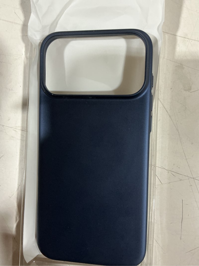 Condition photo showing Good Condition for torras magnetic slim-fit for iphone 17 pro max case, ultra-thin 17 promax phone case compatible with magsafe, light anti-scratch matte hard pc bayer 6.9 inch originfit, deep blue 2-blue for iphone 17 pro max 6.9 inch