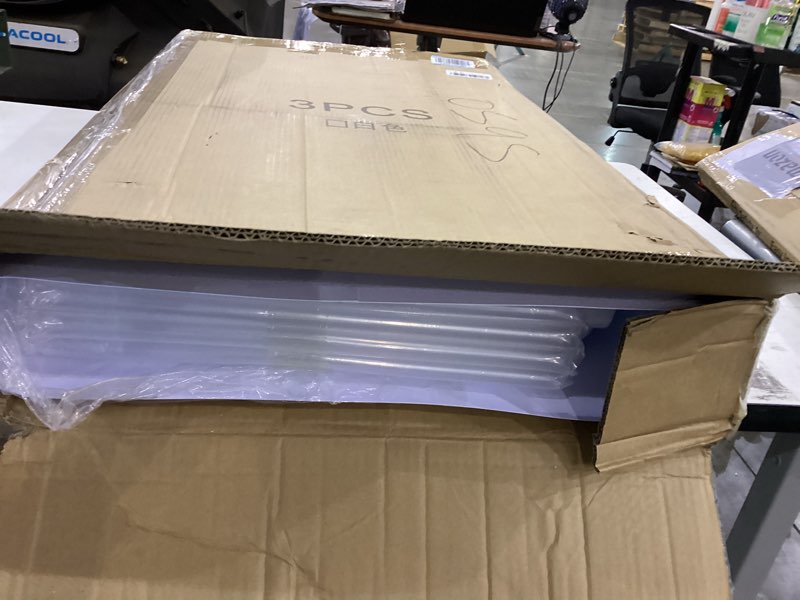 3 Pcs Cylinder Stands for Party, Large White Cake Pedestal Stand, 35.4''h, 29.5'' H, 23.6'' H, Round Reusable Dessert Display Tables for Birthday Wedding Baby Shower Party Decoration