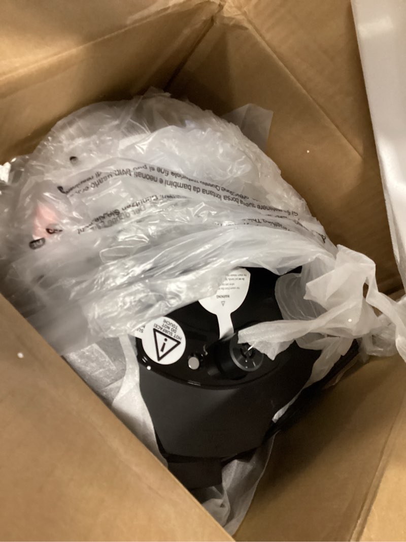 Condition photo showing New/Like New for 12-in-1 Electric Pressure Cooker 8 Quart, 1200W olla de presion Multi-Cooker with Non-Stick Ceramic Pot, Slow Rice Cooker, Saute, Steamer, Yogurt & Food Warmer, Delay Timer, Silver 8 Quarts silver