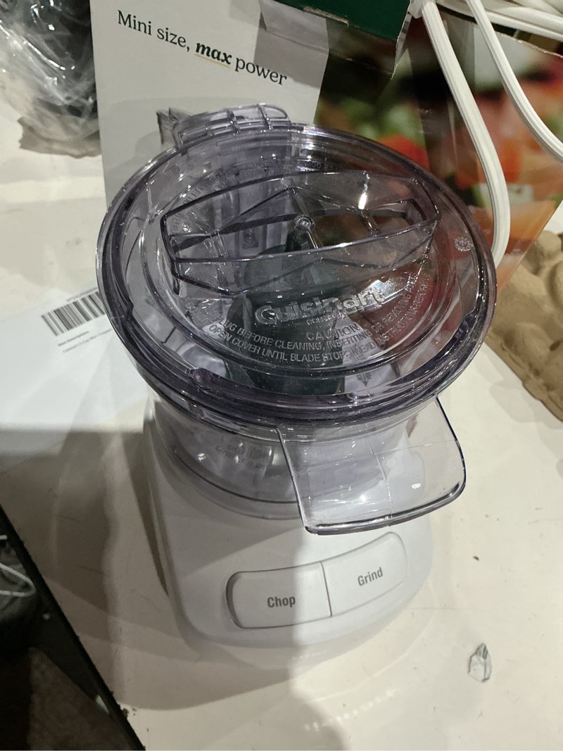 Condition photo showing Good Condition for cuisinart 3-cup mini chopper, cch-3, white