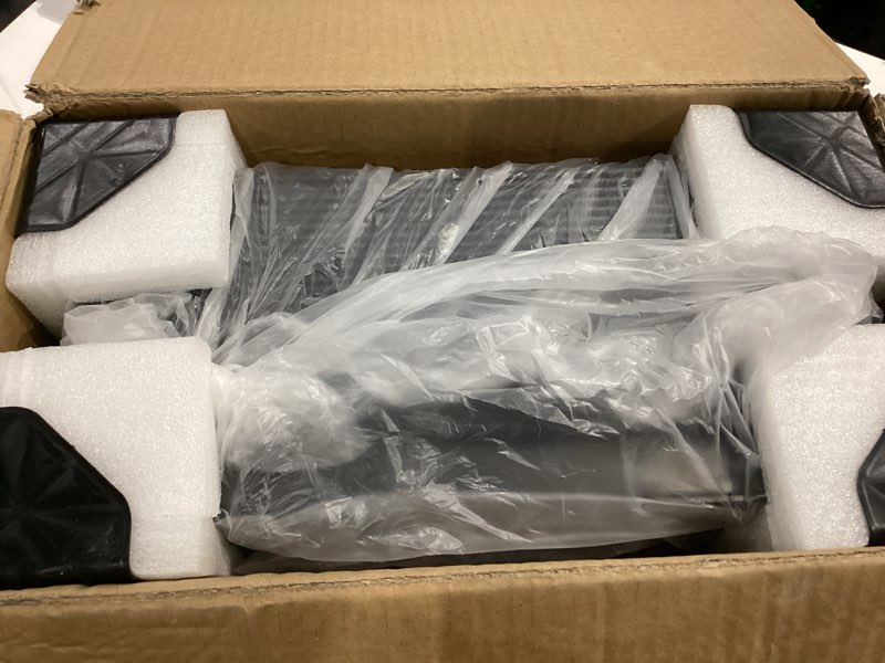 Condition photo showing Good Condition for Fish Tank, 2.4 Gallon Fish Aquarium, Fish Tank Starter kit with Smart Humidifier, Temperature Display, 7-Color Lighting, 3 in 1 Quiet Pump with Filteration & Oxygenation & Circulation 2.4 Gallon Black