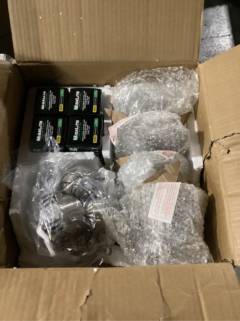 Condition photo showing Good Condition for Progress Lighting P2643-09WB AirPro Ceiling Fans, Brushed Nickel