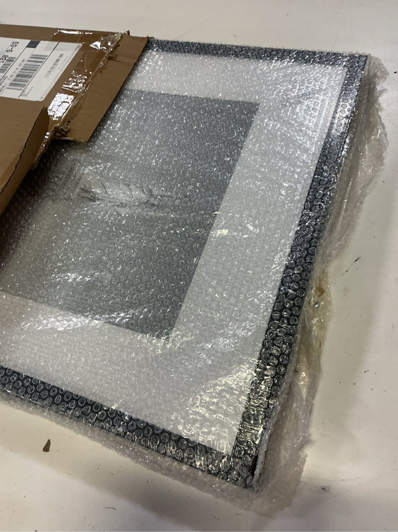 Condition photo showing Good Condition for enjoybasics 16x20 picture frame, display poster 11x14 with mat or 16 x 20 without mat, wall gallery photo frames, black, 2 pack black 16x20