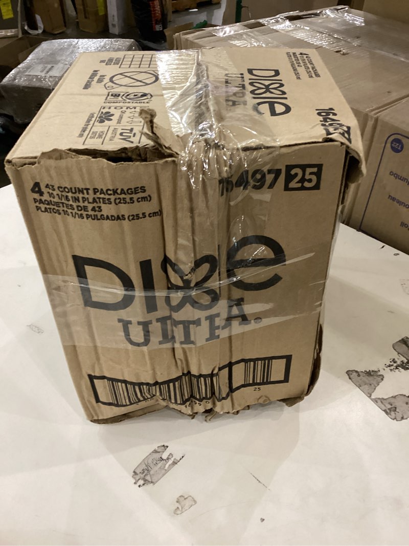 Paper plates 43 count packages 