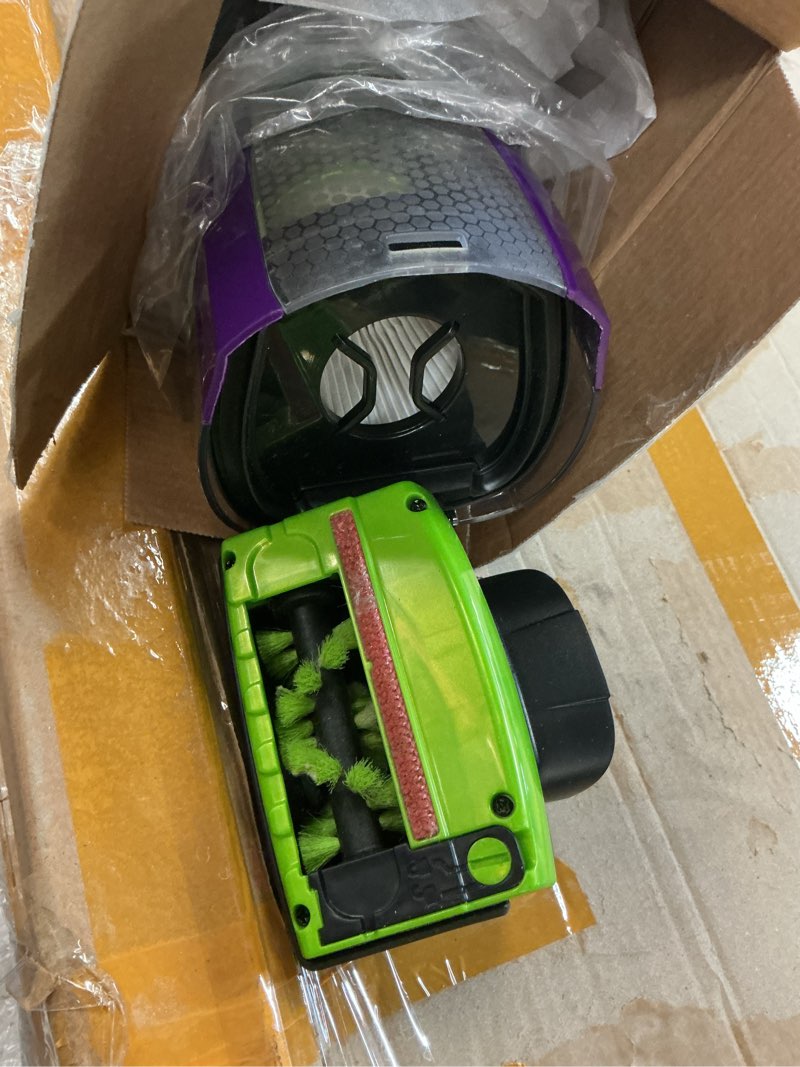 Condition photo showing As Is for pet hair eraser® pet pro lithium ion max cordless hand vacuum