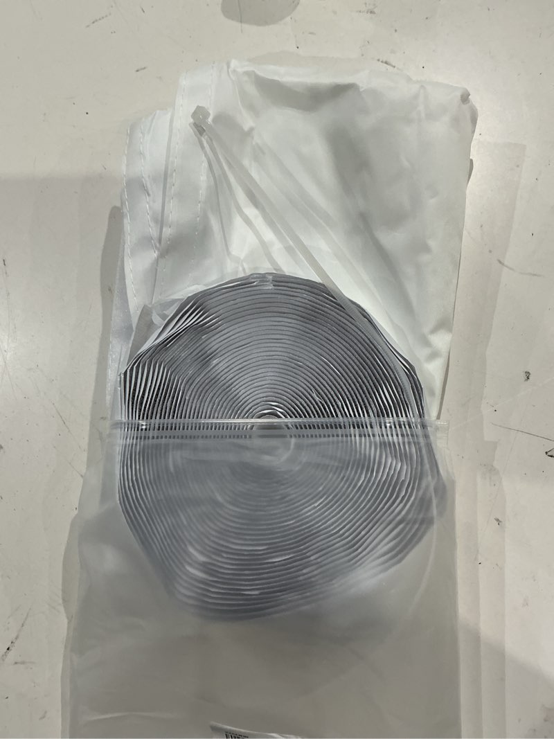 Condition photo showing Good Condition for ikstar portable ac window seal kit 400cm/157 for casement, crank-out & skylight windows, no-drill window vent kit with adjustable zipper, fits single & dual hose portable air conditioners 157 inch