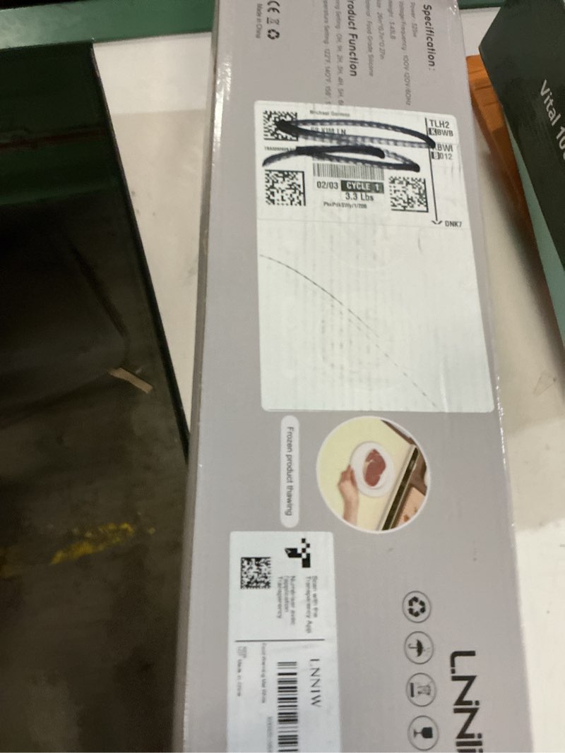 Condition photo showing New/Like New for Food Warming Mat with Heat-Resistant Pad, 26X15 Inch, 6-Level Temp 6-Hour Timer, Child Lock Safety,Food Warmer Chafing Dishes for Buffet. Warm White 26x15 Inch