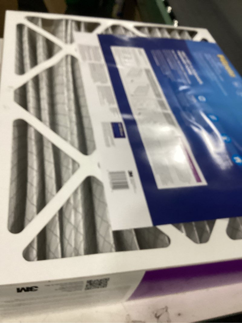 Condition photo showing Good Condition for filtrete 20-in w x 25-in l x 5-in merv 12 1550 mpr allergen, bacteria and virus electrostatic pleated air filter
