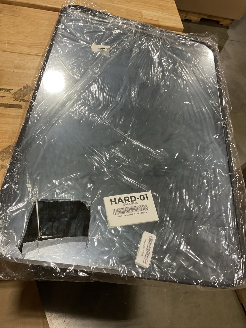 Condition photo showing Good Condition for black 32 in. w x 24 in. h classic, modern rectangle aluminum framed mirror