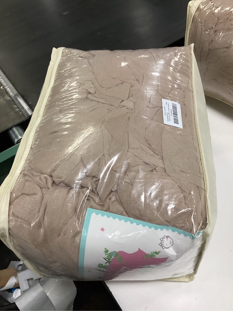 Condition photo showing Good Condition for 6 Panels Deep Champagne Ceiling Curtains with Lights for Weddings - 5ftx30ft Wrinkle-Free Tulle Fabric Wedding Arch Draping Ceiling Drapes Decorations for Wedding Party Ceremony Stage Tent Event 60"W x 360"L (Pack of 6) Deep Champagne