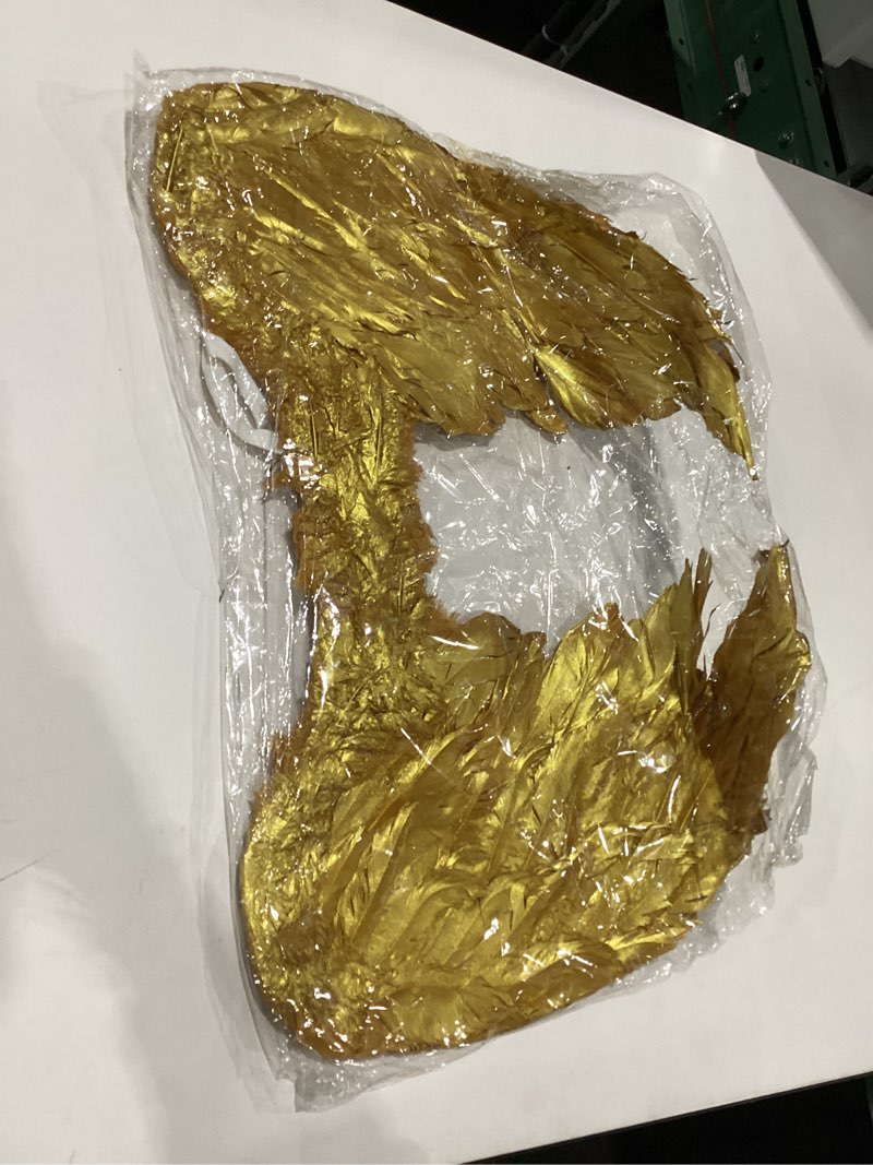 Daisy gold metallic wings for costume  