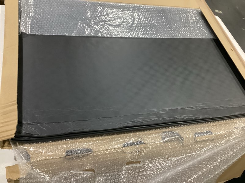 Condition photo showing As Is for 4 pack foam board 24"x36", 3/16 inch thickness black poster board, double-sided acid-free foam core board, large lightweight polystyrene mat board for painting, display, craft & school projects black 24x36 inch