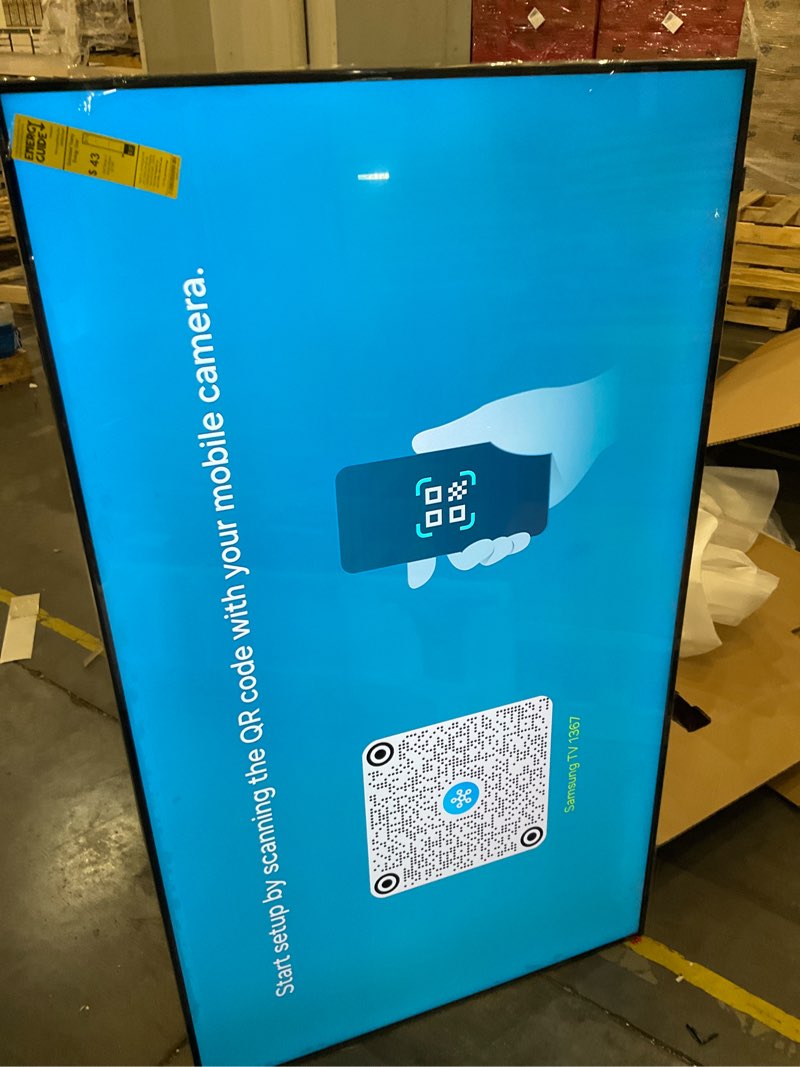 Condition photo showing Good Condition for samsung 65-inch class qled q7f series samsung vision ai smart tv (2025 model, 65q7f) quantum hdr, object tracking sound lite, q4 ai gen1 processor, 4k upscaling, gaming hub, alexa built-in