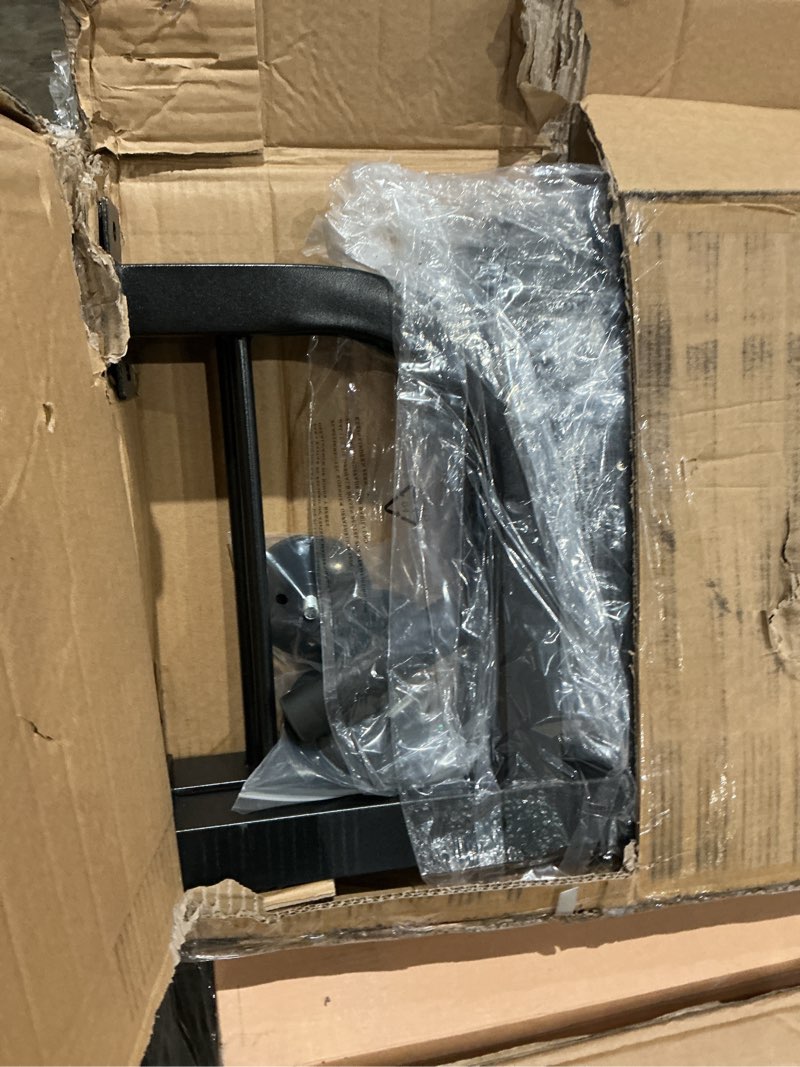 Condition photo showing As Is for relife rebuild your life power tower pull up bar station workout dip station for home gym strength training fitness equipment red