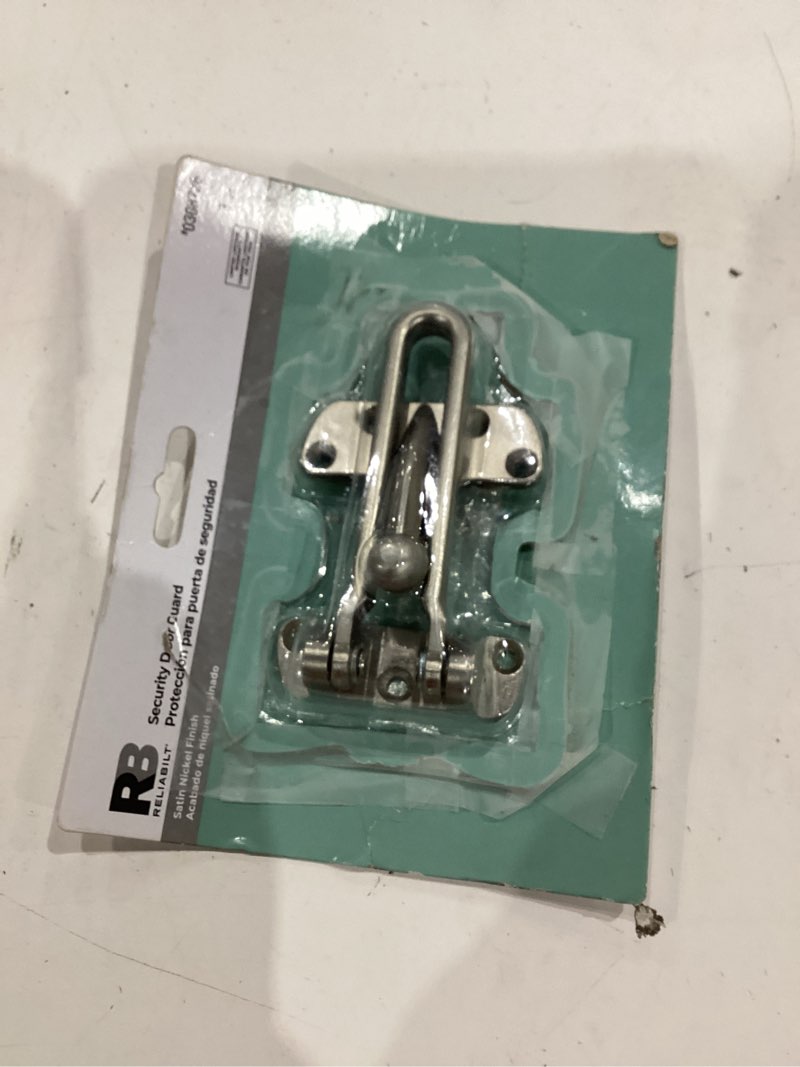 Condition photo showing As Is for gatehouse 4-7/50-in gloss swing guards