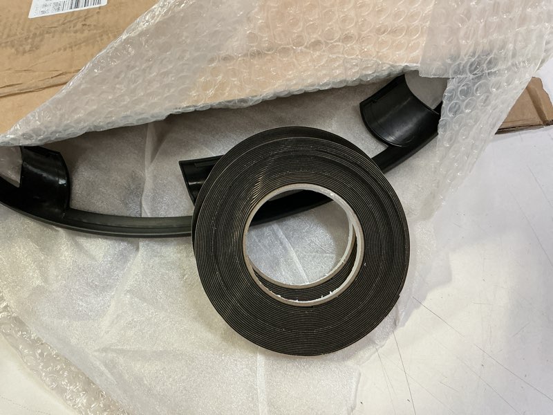 Condition photo showing New/Like New for for Tesla Model Y 21 Inch Wheel Rim Protector Hubcaps Uberturbine Wheels Rim Cover Tire Trim Rings Matte Black 4Pcs Model Y Accessories