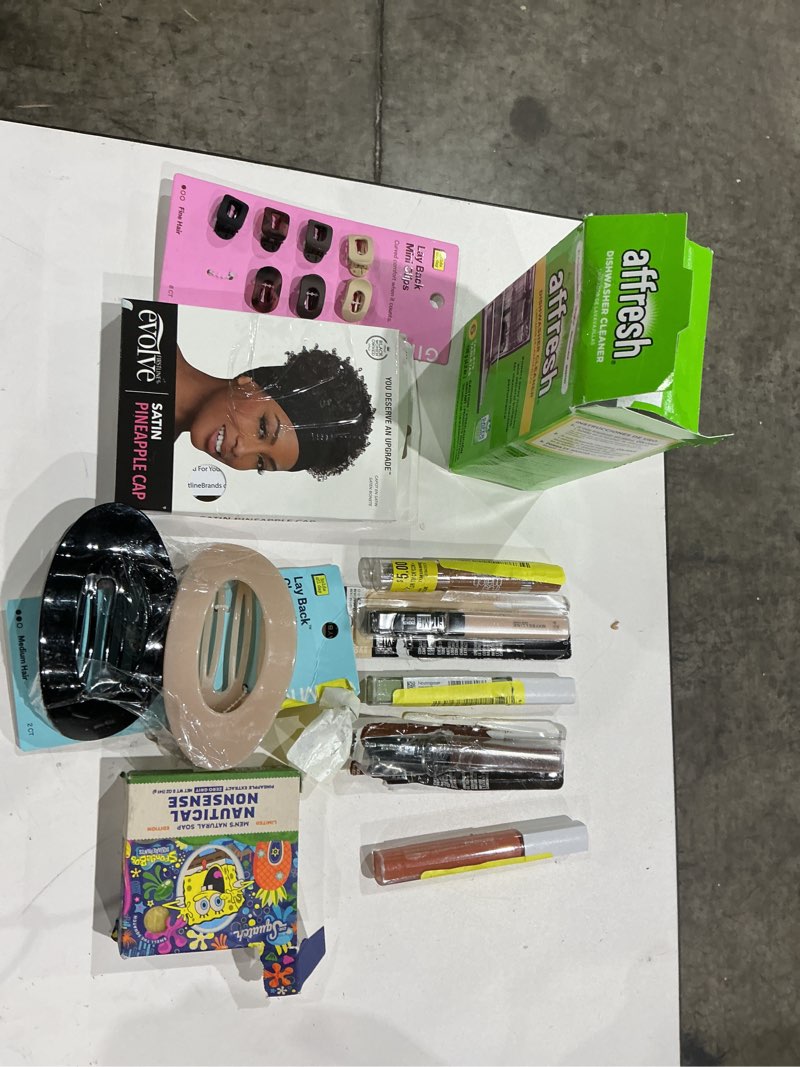 Condition photo showing As Is for assorted health and beauty lot