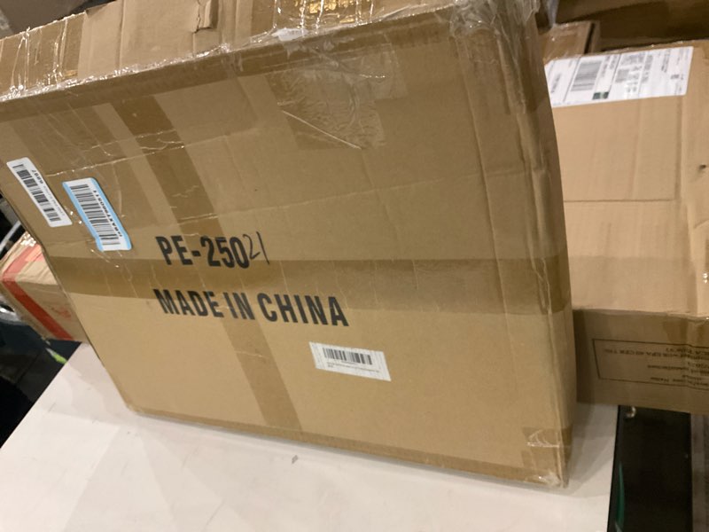 Condition photo showing As Is for 49" Green Paper Christmas Tree – Honeycomb Cardboard Style 3D Foldable Holiday Decoration, Classic Evergreen Reusable Eco-Friendly Décor with Magnetic Closure