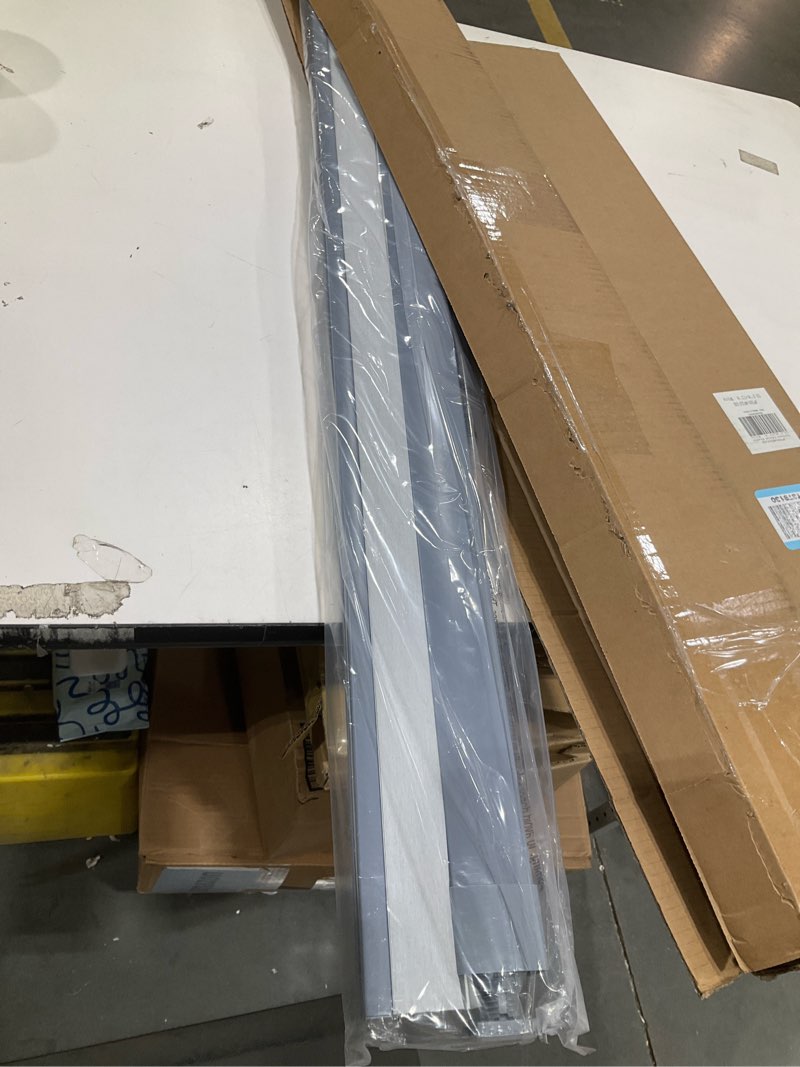 Condition photo showing Good Condition for lazblinds no tools no drill cordless cellular shades, blackout light blocking honeycomb shades for home, thermal insulation blinds for windows, 41" w x 48" h, dark grey blackout-dark grey 41" w x 48" h