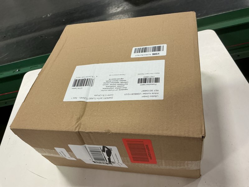 Condition photo showing New/Like New for LILLYDOO Baby Diapers - Size 1 (4-11 lbs), Monthly Supply (144 Count), Leak Protection, Skin-Friendly, Ultrasoft, Perfume- & Chlorine-Free, Hypoallergenic, Dermatologist Tested, Oeko-TEX® 1 144.0