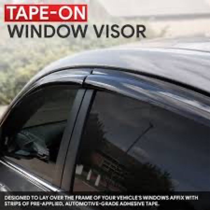 Tape On Side Window Vi…ries Smoke Tinted 4pcs (similar to stock,photo)