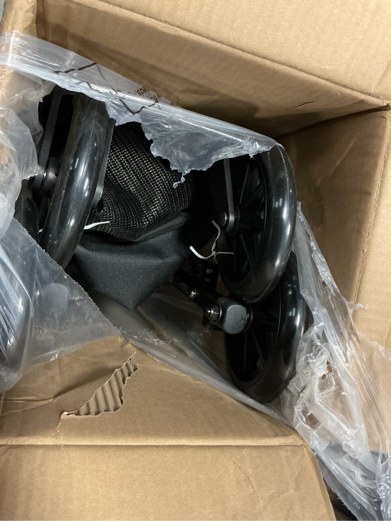 Condition photo showing Good Condition for Stander Wonder Rollator Plus, Lightweight Folding Mobility Rolling-Walker, EZ Fold-N-Go-Rollator for Seniors and Adults, 6-inch Wheels, Locking Brakes and Padded Seat with Backrest, Matte Black Matte Black Standard