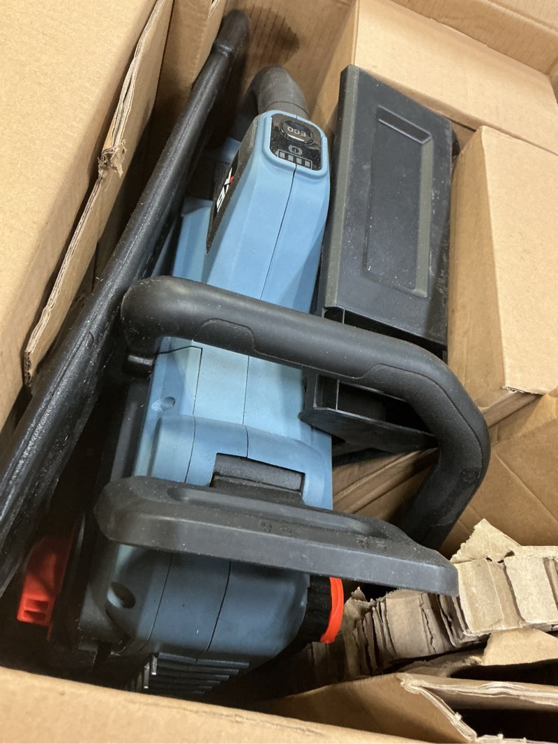 SENIX Chainsaw|60V 18" Battery Chainsaw|Brushless Electric Chainsaws|Cordless Chain Saw with 4Ah Bat