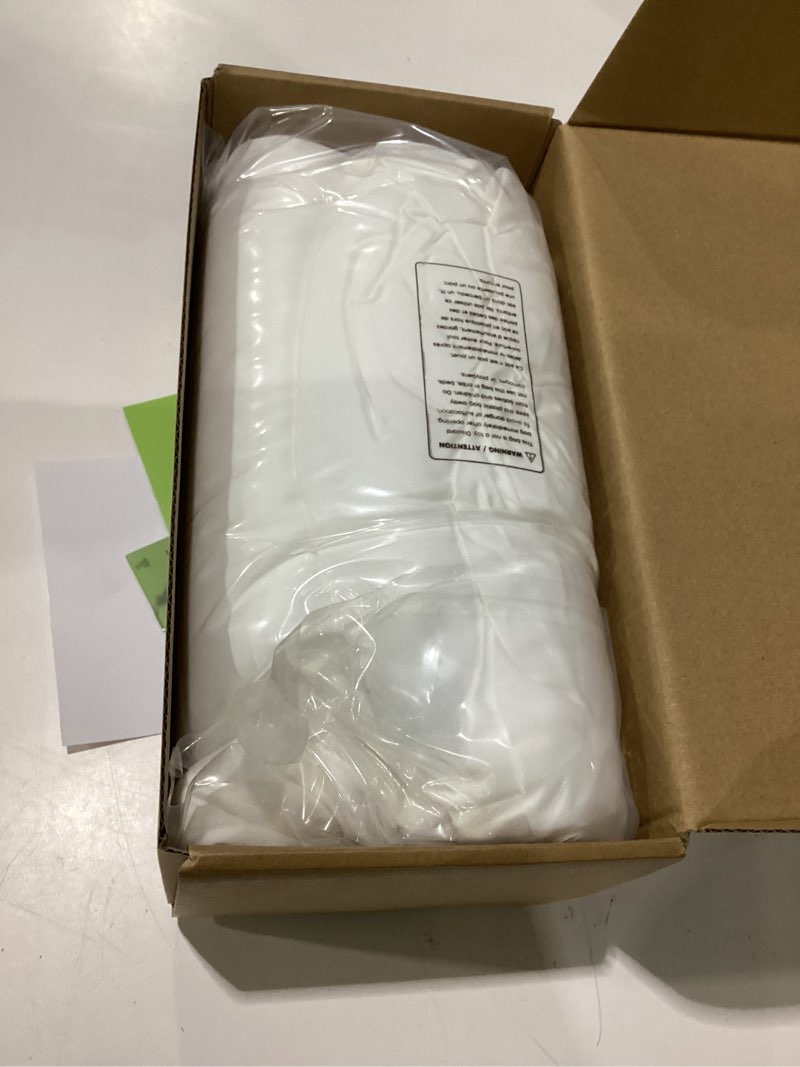 Condition photo showing Good Condition for toddler pillow with pillowcase - 13x18 my little dreamy kids travel bed pillows for sleeping, organic cotton small pillowcase, soft & breathable, machine washable, toddlers 2-5 years old (soft white)
