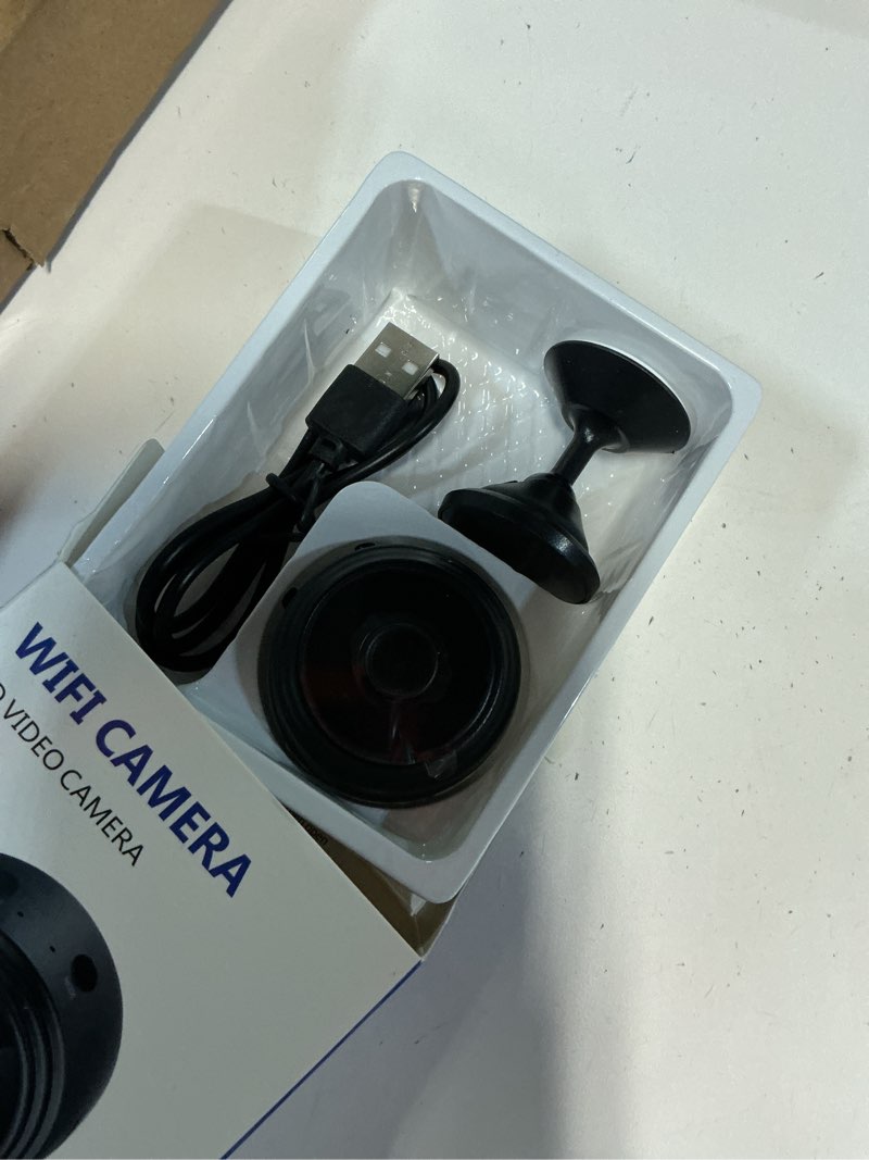 Condition photo showing Good Condition for 2pcs only 0.97 inch hidden camera with audio/video mini small spy cam home indoor use night vision motion detection baby monitor wireless outdoor nanny espias ocultas wifi security secret (2)