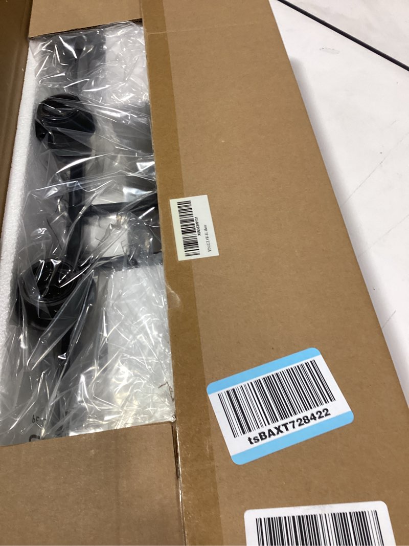 Condition photo showing New/Like New for vinluz 4-lights black bathroom vanity light fixtures with clear cylinder glass shade,industrial metal wall mounted lighting over mirror black 4 light