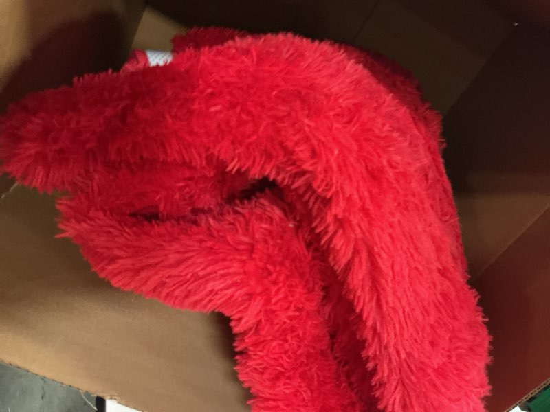 Condition photo showing Good Condition for Rugs for Living Room 5x7, Soft Shaggy Modern Shag Area Rug for Bedroom, Upgrade Non-Slip Plush Fluffy Carpet for Kids Boys Girls Room Home Decor Aesthetic, Red 5' x 7' (Rectangular) Red