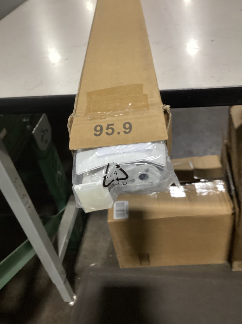 Condition photo showing Good Condition for No Drill Roller Shades for Indoor Windows, Cordless Blinds for Window Size 38” W × 72" H White Blackout - White 38" W × 72" H