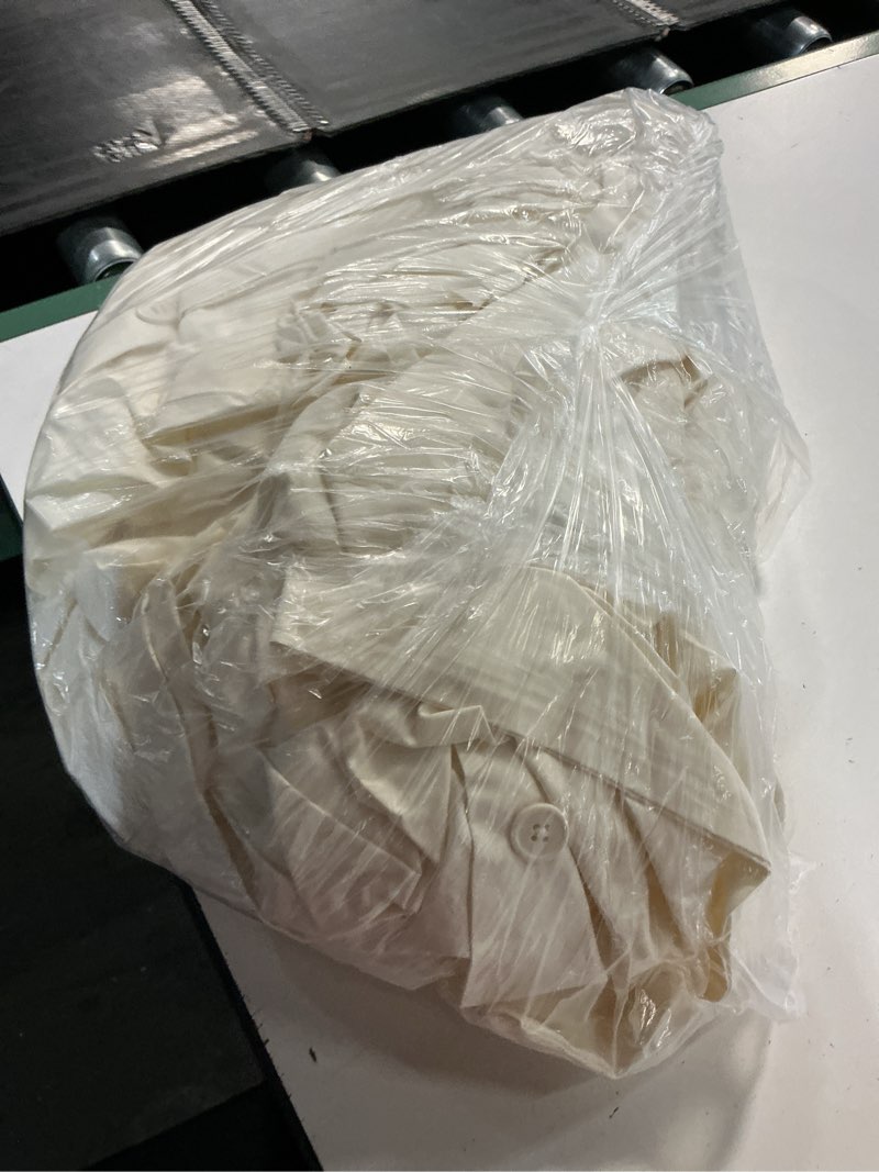 Condition photo showing Good Condition for organic crisp percale duvet cover, full/queen, ivory