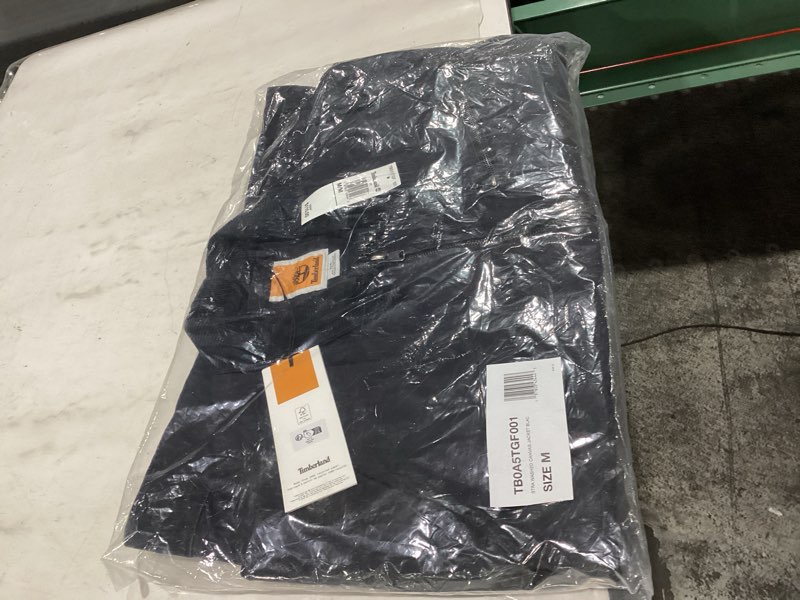 Timberland Men's Strafford Washed Canvas Jacket, Black, Medium