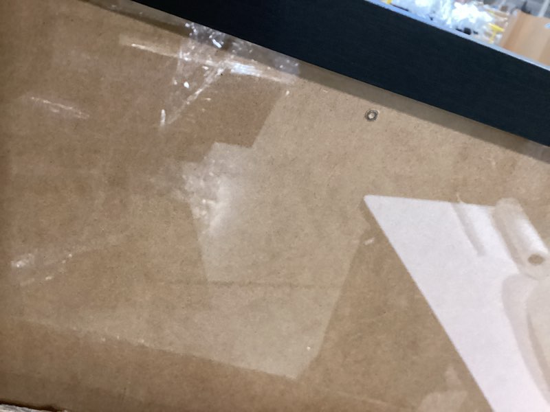 Condition photo showing Good Condition for MCS Studio Gallery Movie Poster Frame 27x40 Black Woodgrain Engineered Wood, Vertical & Horizontal Wall Hanging Large Picture Frame for Photos, Artwork & Custom Posters (1-Pack) 1-Pack Black Woodgrain 27x40