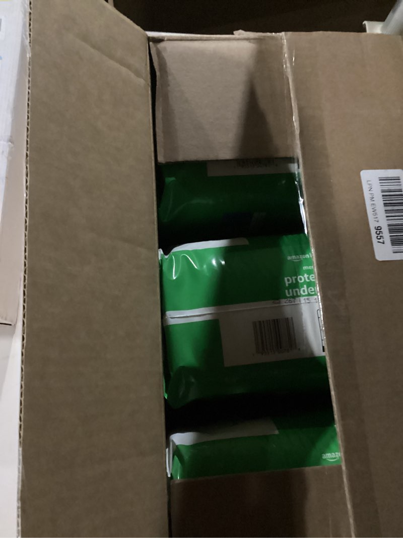 Condition photo showing New/Like New for Amazon Basics Incontinence Underwear for Men, Maximum Absorbency, X-Large, 48 Count (3 Packs of 16) X-Large 48.0